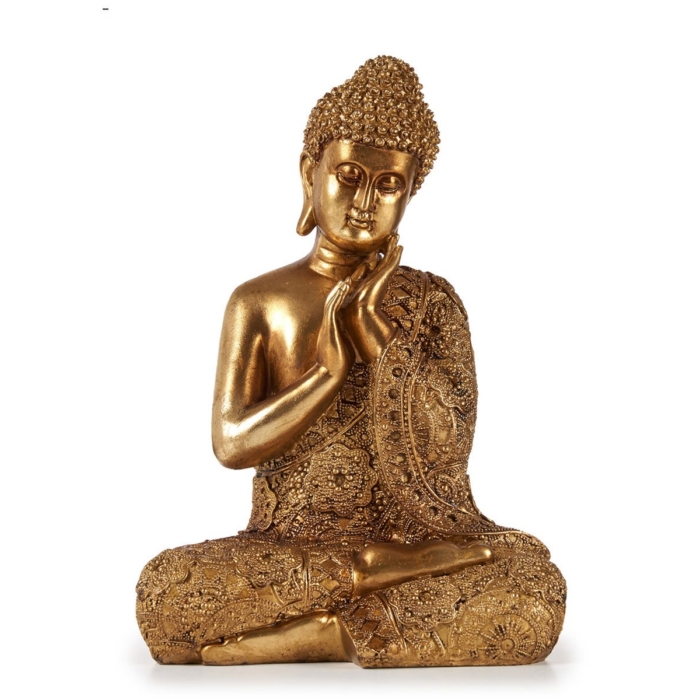 Sitting Buddha Resin