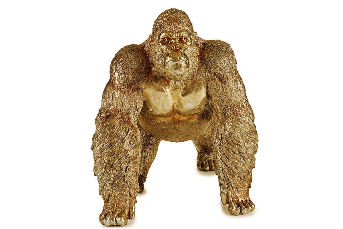 Gorilla Walking Golden Medium