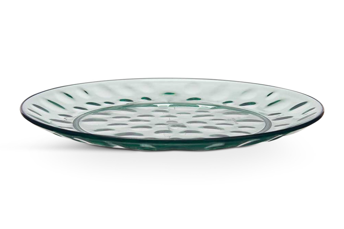 Plastic Dessert Plate Dots