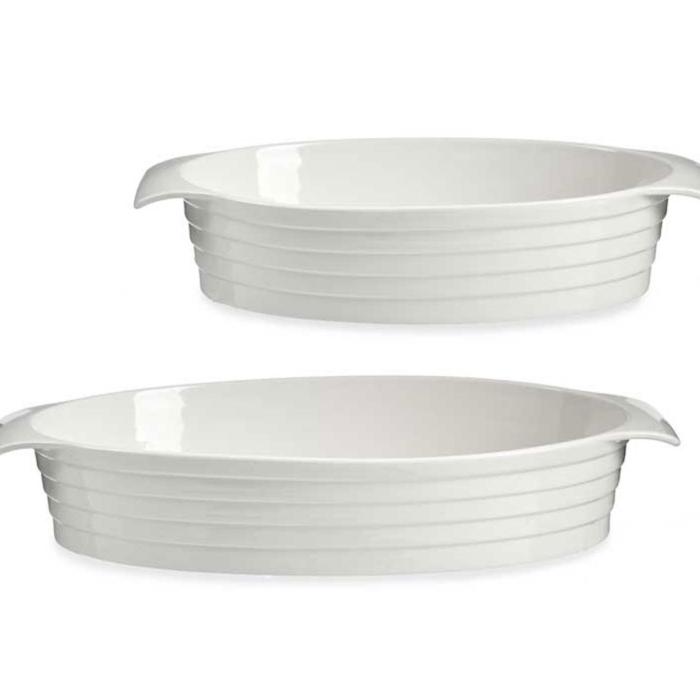 SET 2 Oval Baking Plate