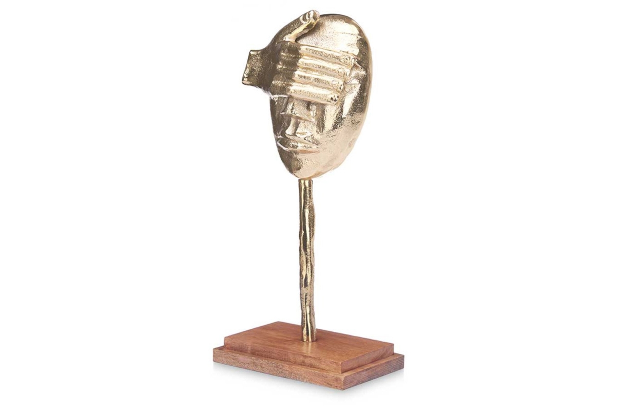 Golden Eyes Sculpture