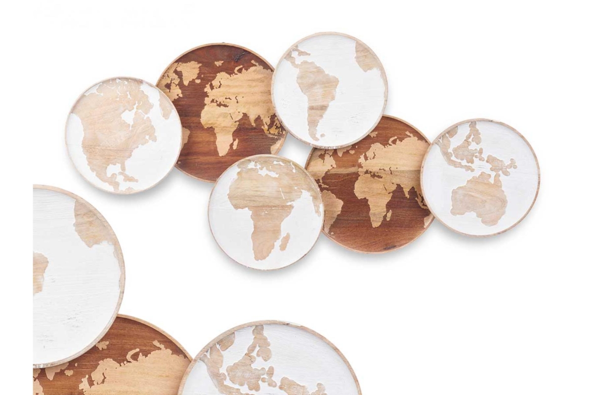 Wall Decor Six Spheres