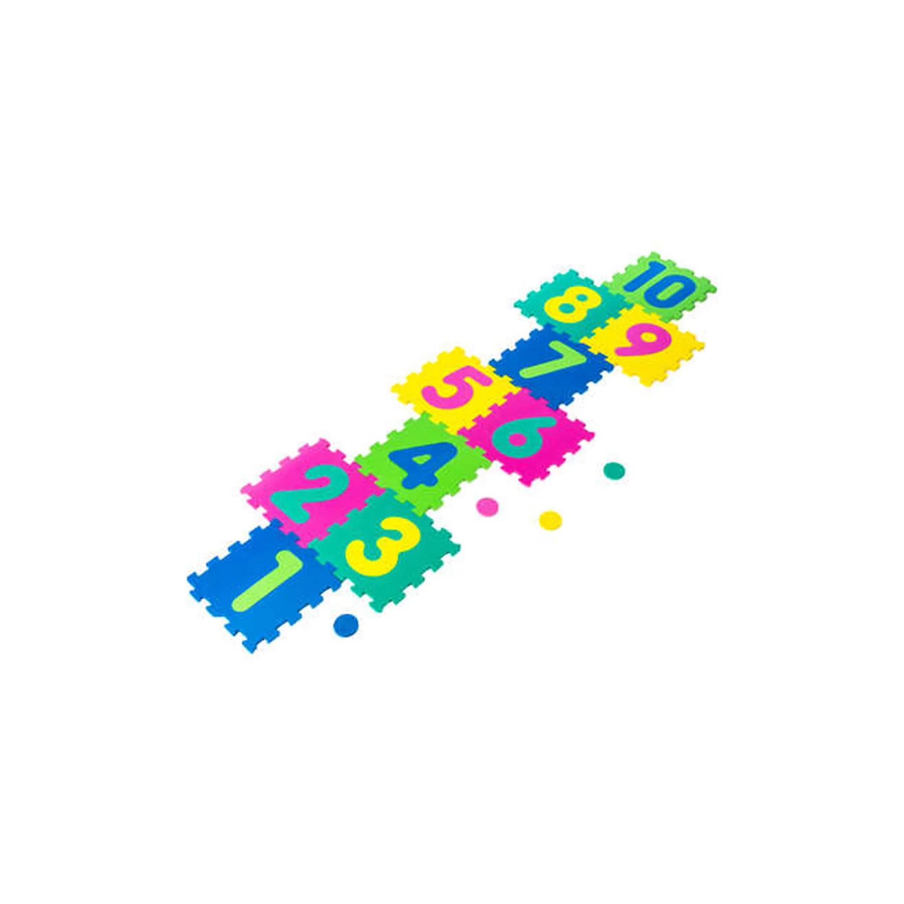 Four Day Foam Hopscotch Tiles