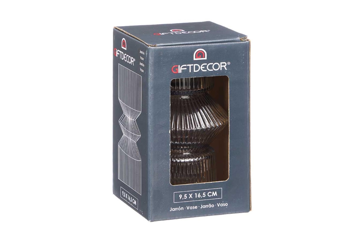 Giftdecor Striped Vase