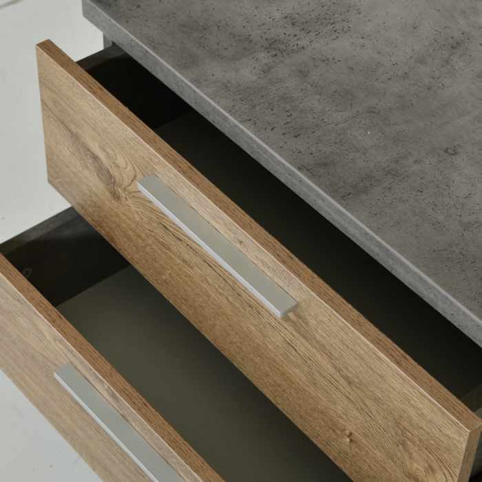 A2062 NSTAND CMN+OAK (2) TEMPLA Nightstand