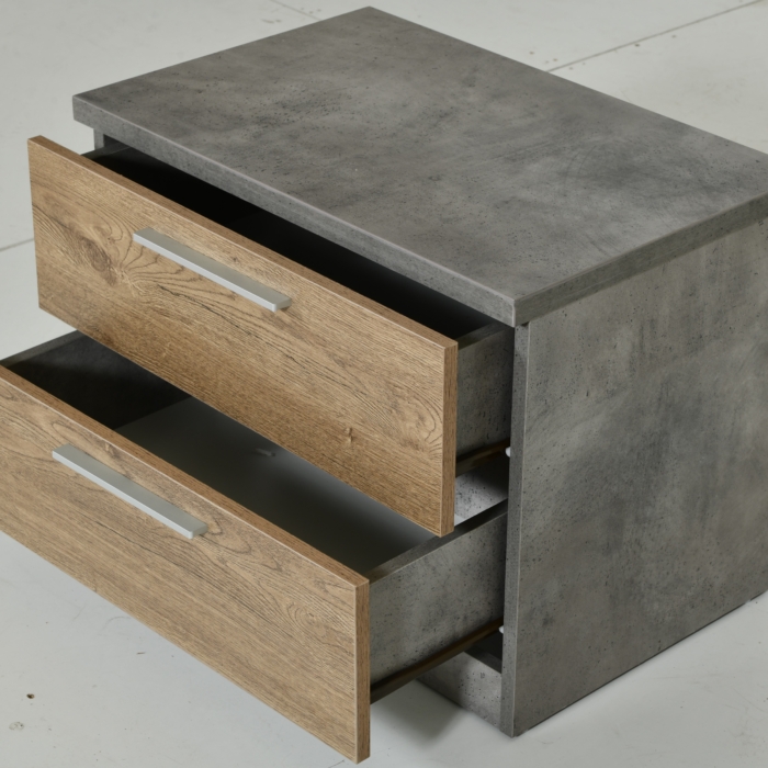 A2062 NSTAND CMN+OAK (6) TEMPLA Nightstand