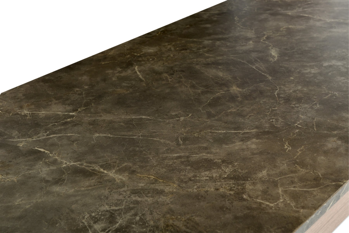 DINING TABLE Grey Stone+walnut