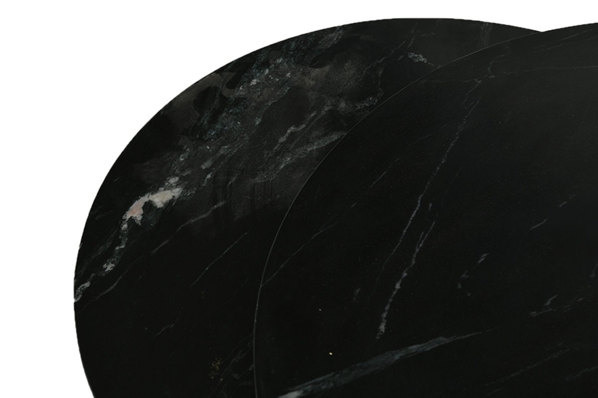 Black Marble Nesting Tables