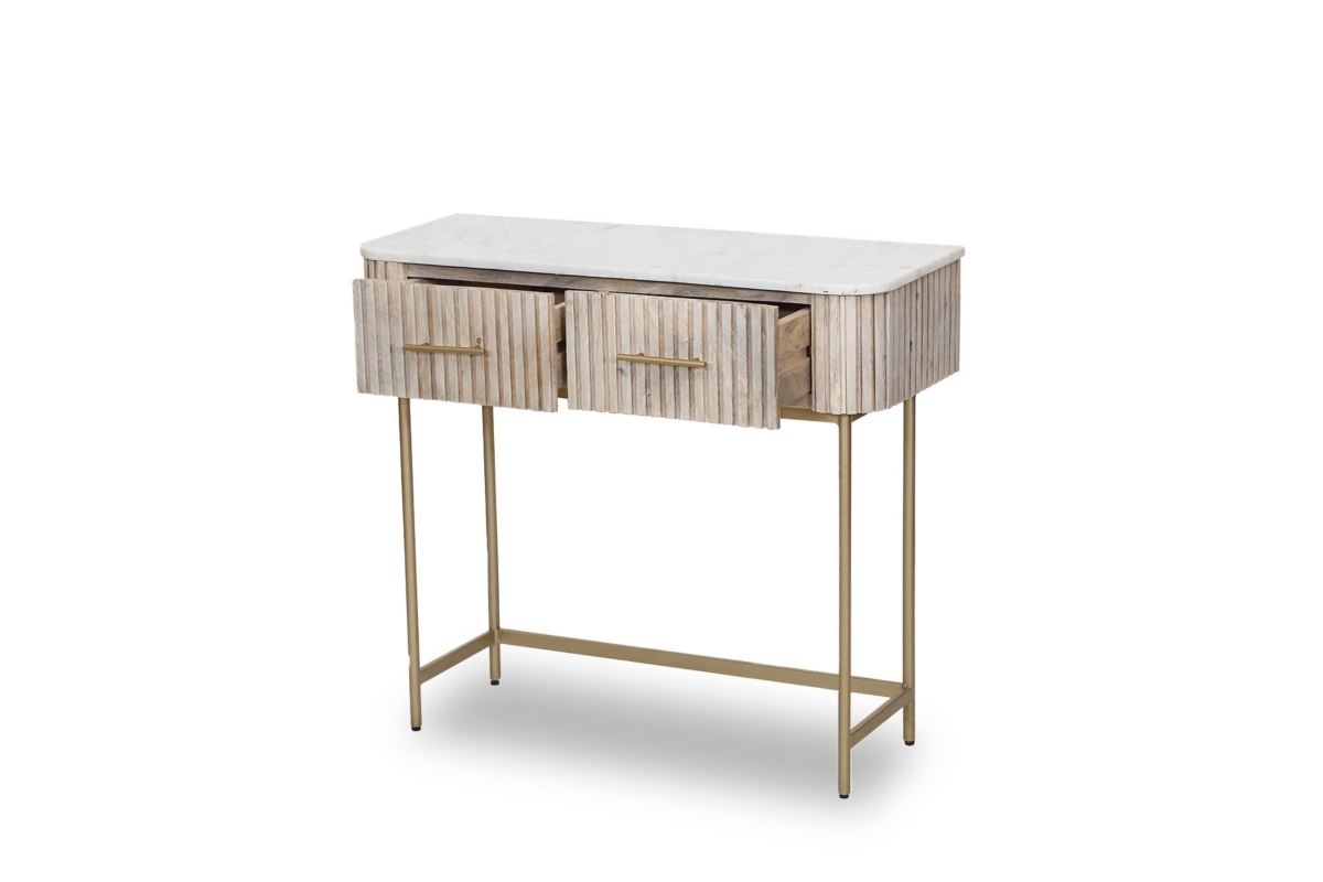 Console Table Marble Top