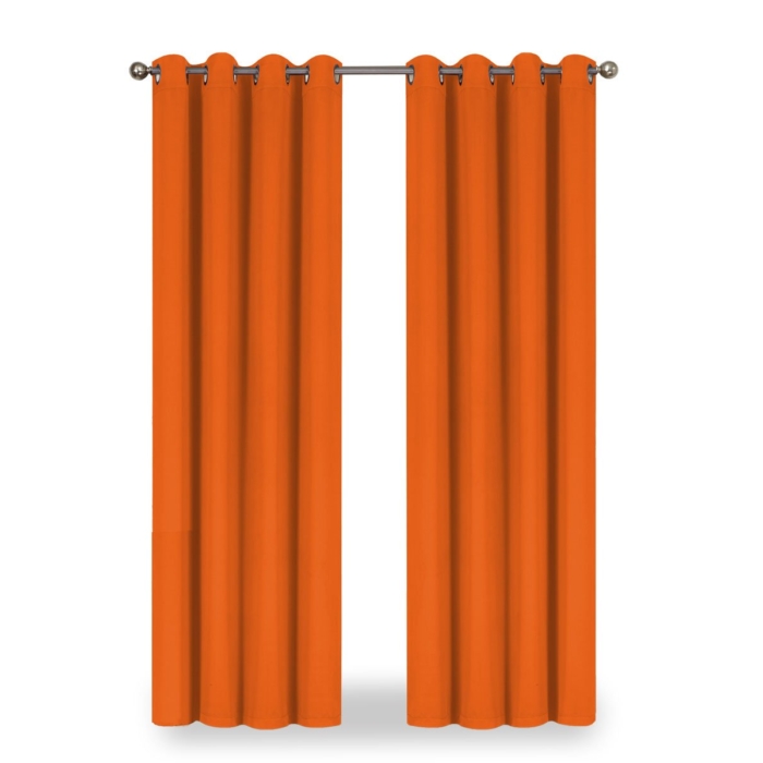 WINDOW CURTAIN 140X260 ORANGE