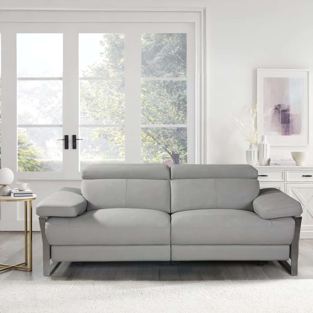 LEATHER 3 Seater Recliner Sofa LEATHER 3 Seater Recliner Sofa