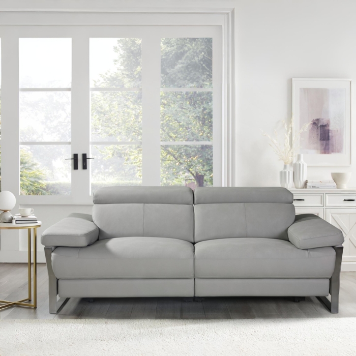LEATHER 3 Seater Recliner Sofa LEATHER 3 Seater Recliner Sofa