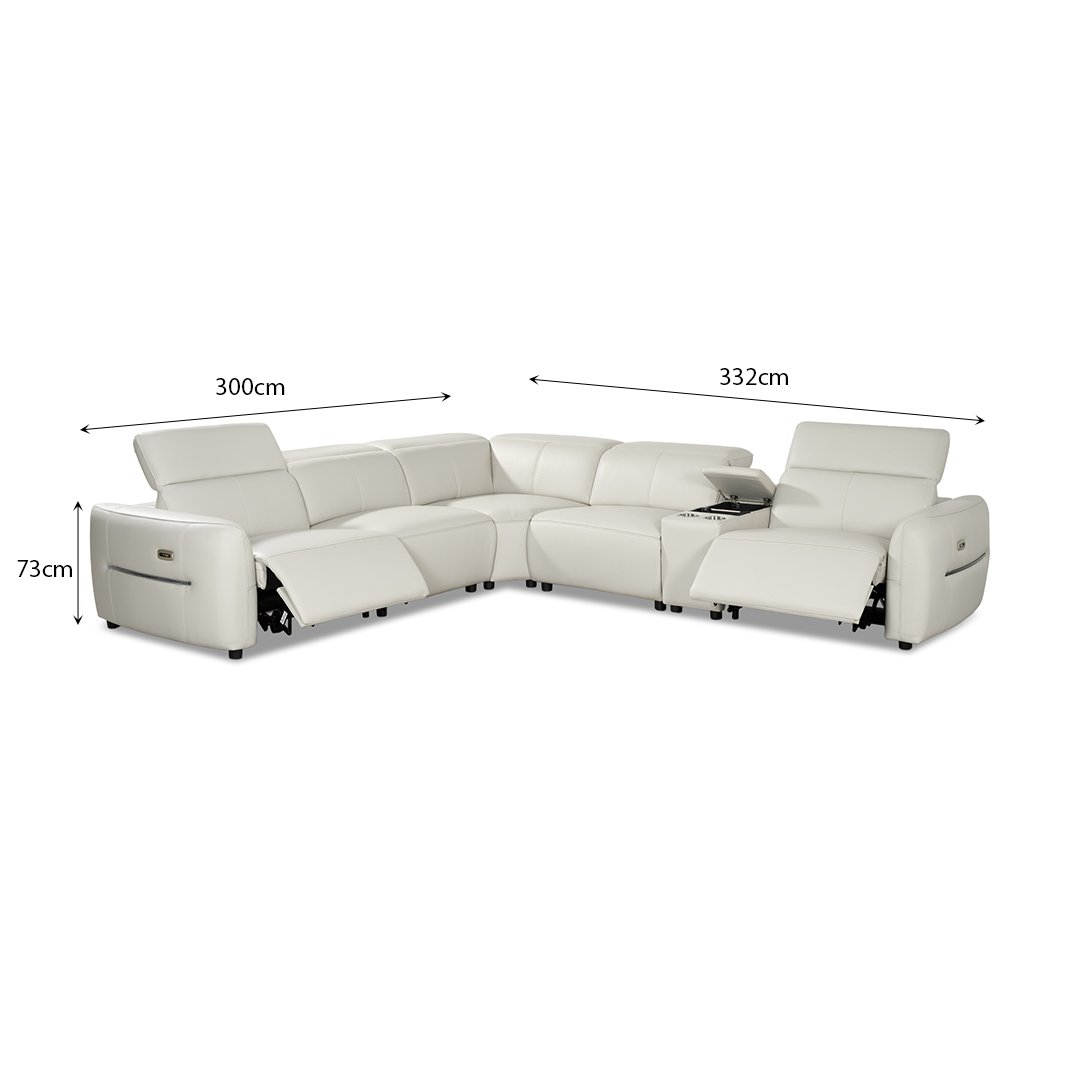 SOLEDAD Corner Recliner Sofa