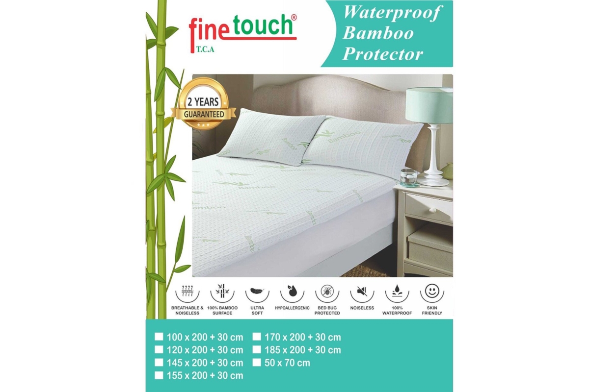 Waterproof Bamboo Mattress Protector<span> - </span>160 x 200 cm Waterproof Bamboo Mattress Protector<span> - </span>160 x 200 cm