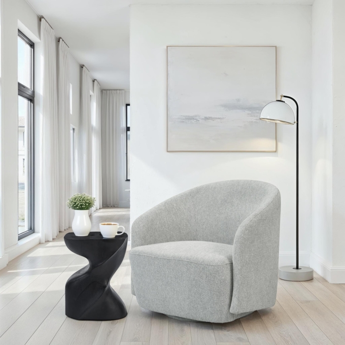 MINDY Swivel Armchair