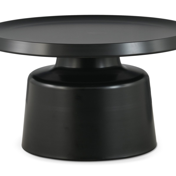 Coffee Table Set 2pcs Black