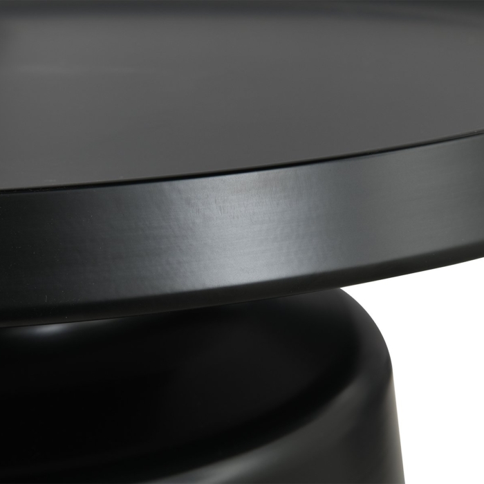 Coffee Table Set 2pcs Black