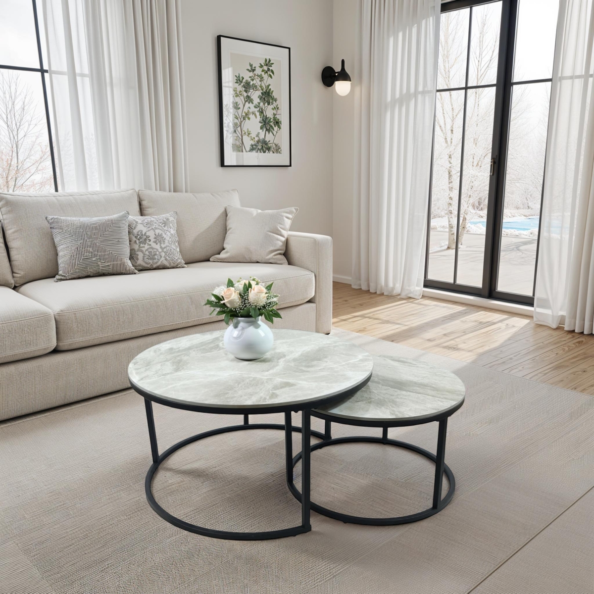 MRBL Coffee Table Set