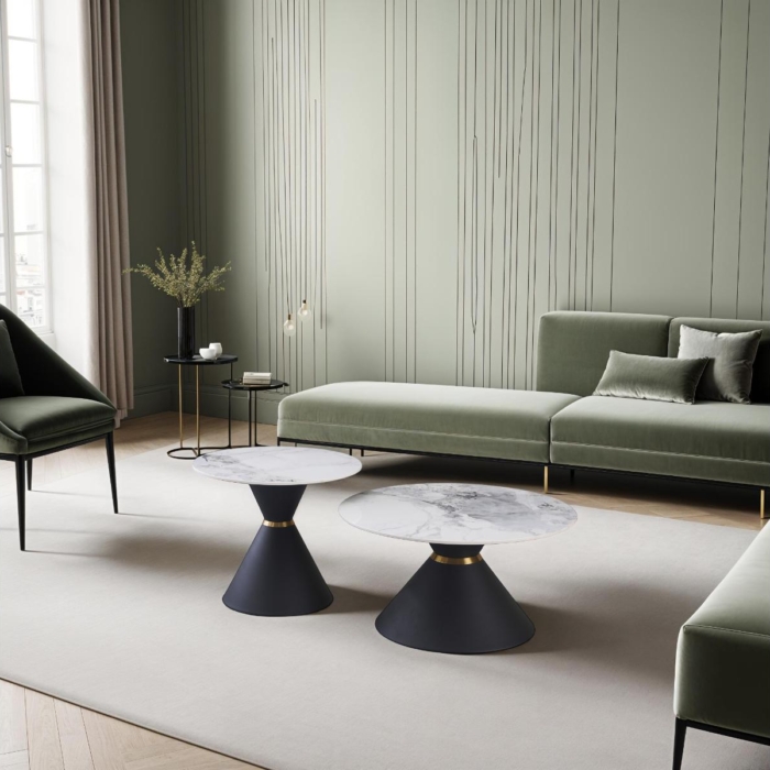 DUOL set of 2 Coffee Tables