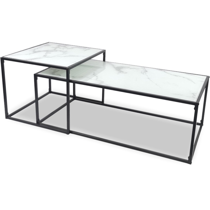 LENGKAP set of 2 Coffee Tables
