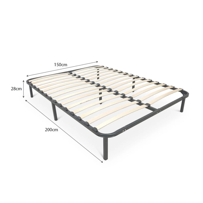 SPINETTA Double Metal Bed Base
