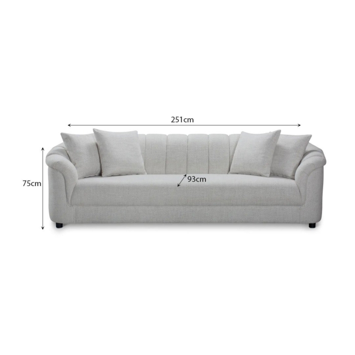 MONIQUE 4 Seater Sofa