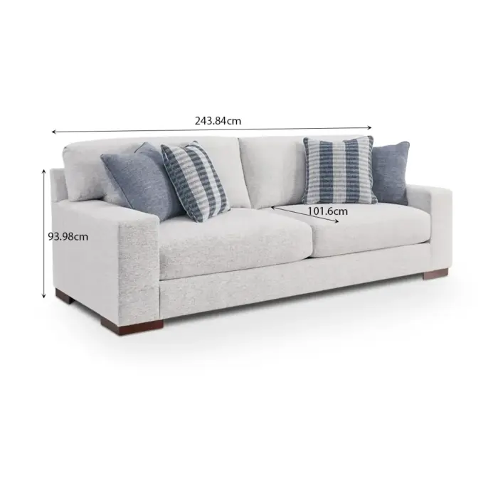 D15347 BELVOIR 3 Seater Sofa