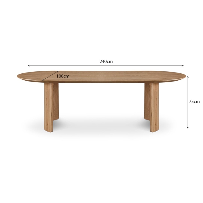 CHIVERY Dining Table
