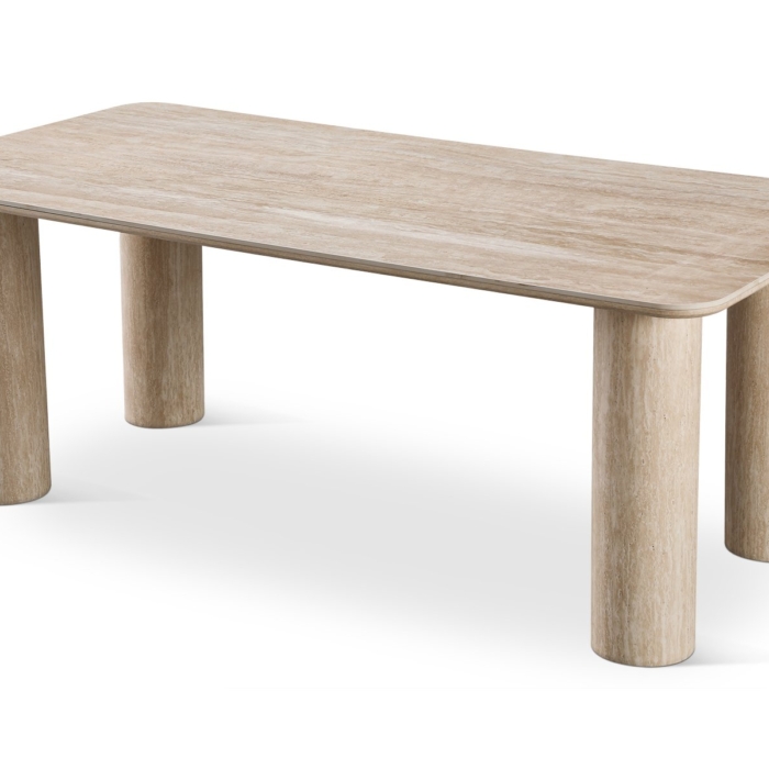 DINING TABLE YELLOW MDF