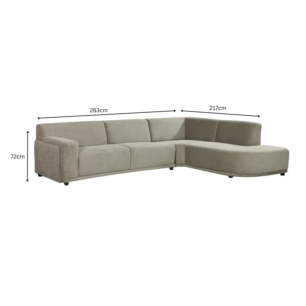 DUSTREY Corner Sofa