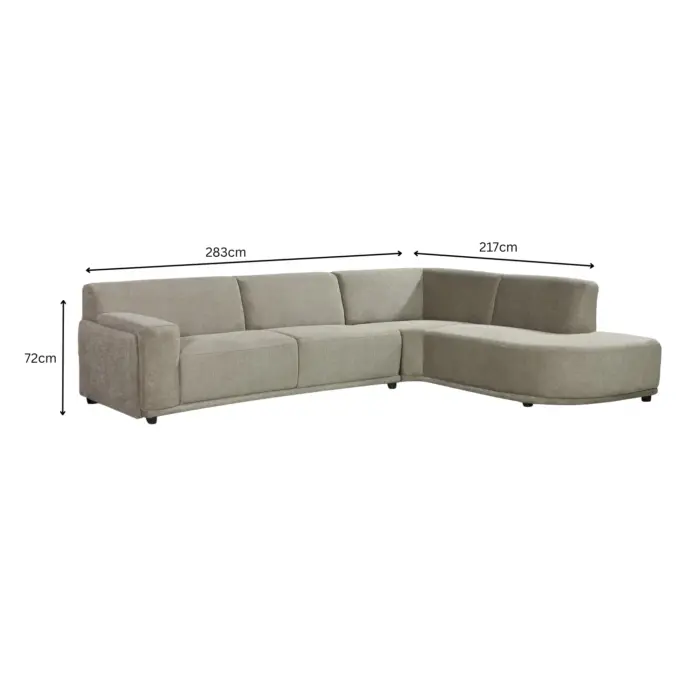 DUSTREY Corner Sofa