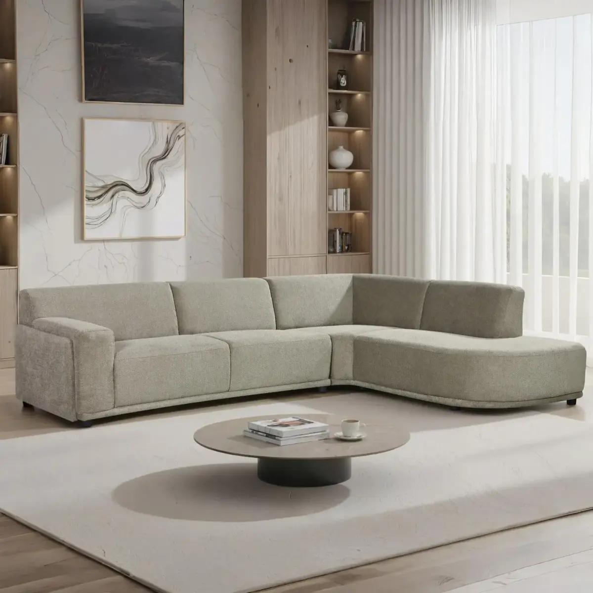 DUSTREY Corner Sofa