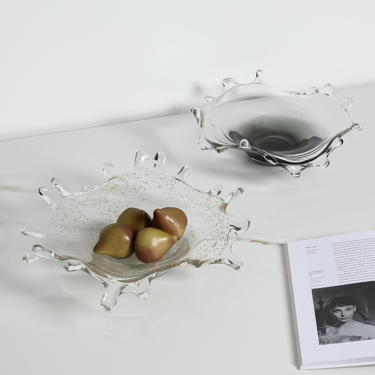 Pointed Glass Bowl
