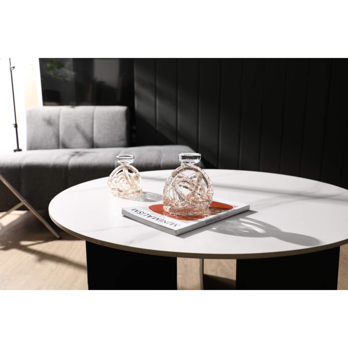 Striped Candle Holder B