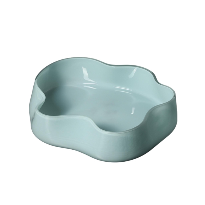 Blue Petal Plate