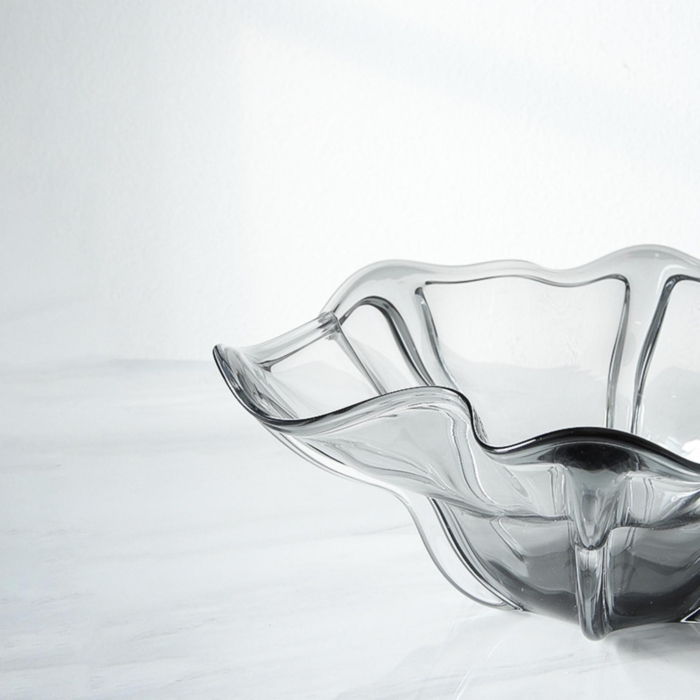 Glass Flower Bowl Glass Flower Bowl