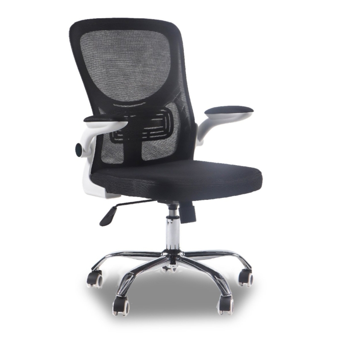 Office Chair White Black Chrome Office Chair White Black Chrome