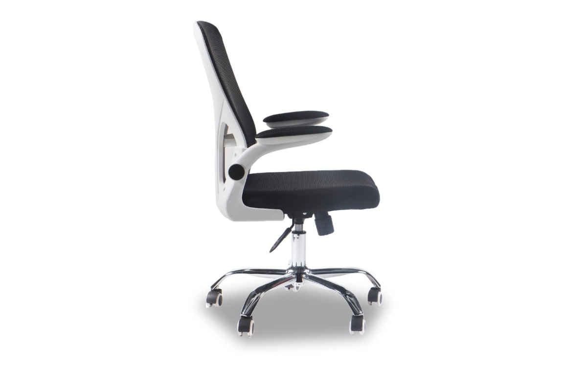 Office Chair White Black Chrome Office Chair White Black Chrome