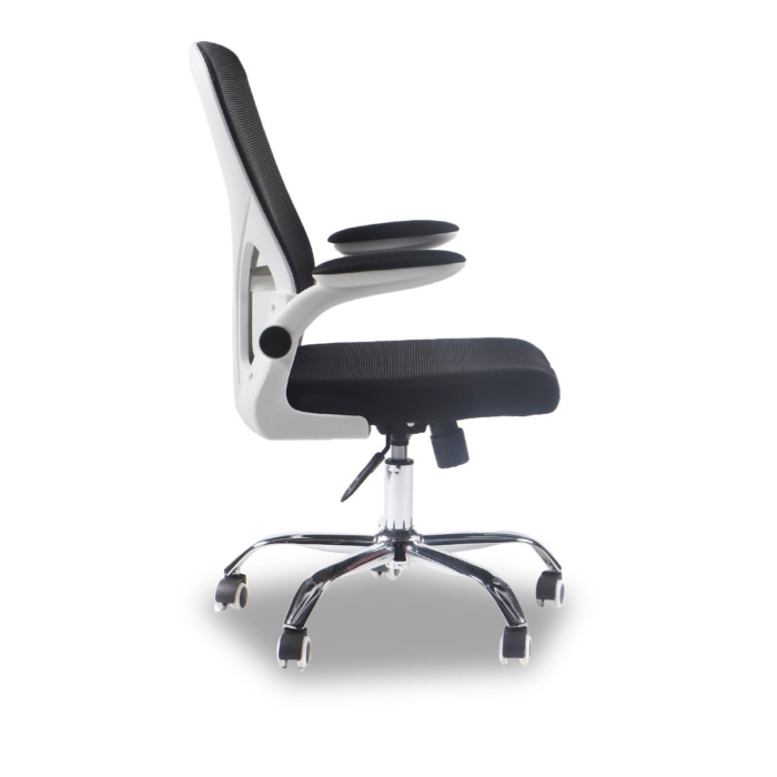 Office Chair White Black Chrome Office Chair White Black Chrome