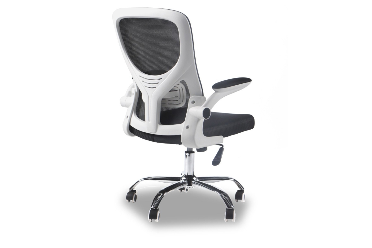 Office Chair White Black Chrome Office Chair White Black Chrome