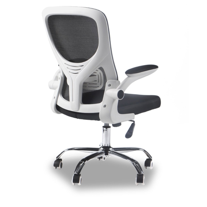 Office Chair White Black Chrome Office Chair White Black Chrome