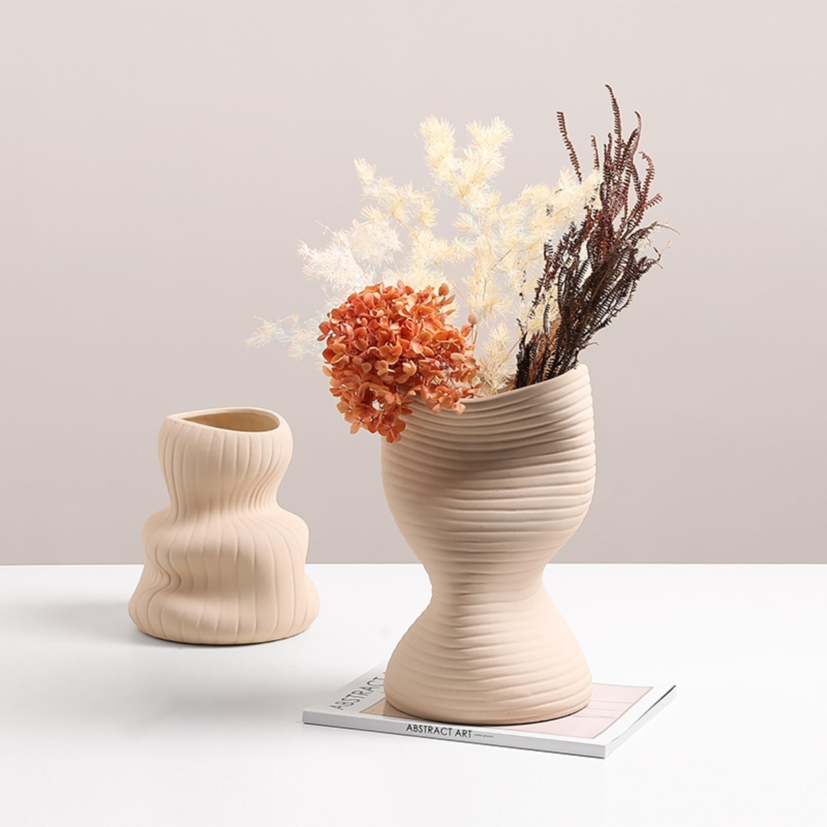 Beige Vase