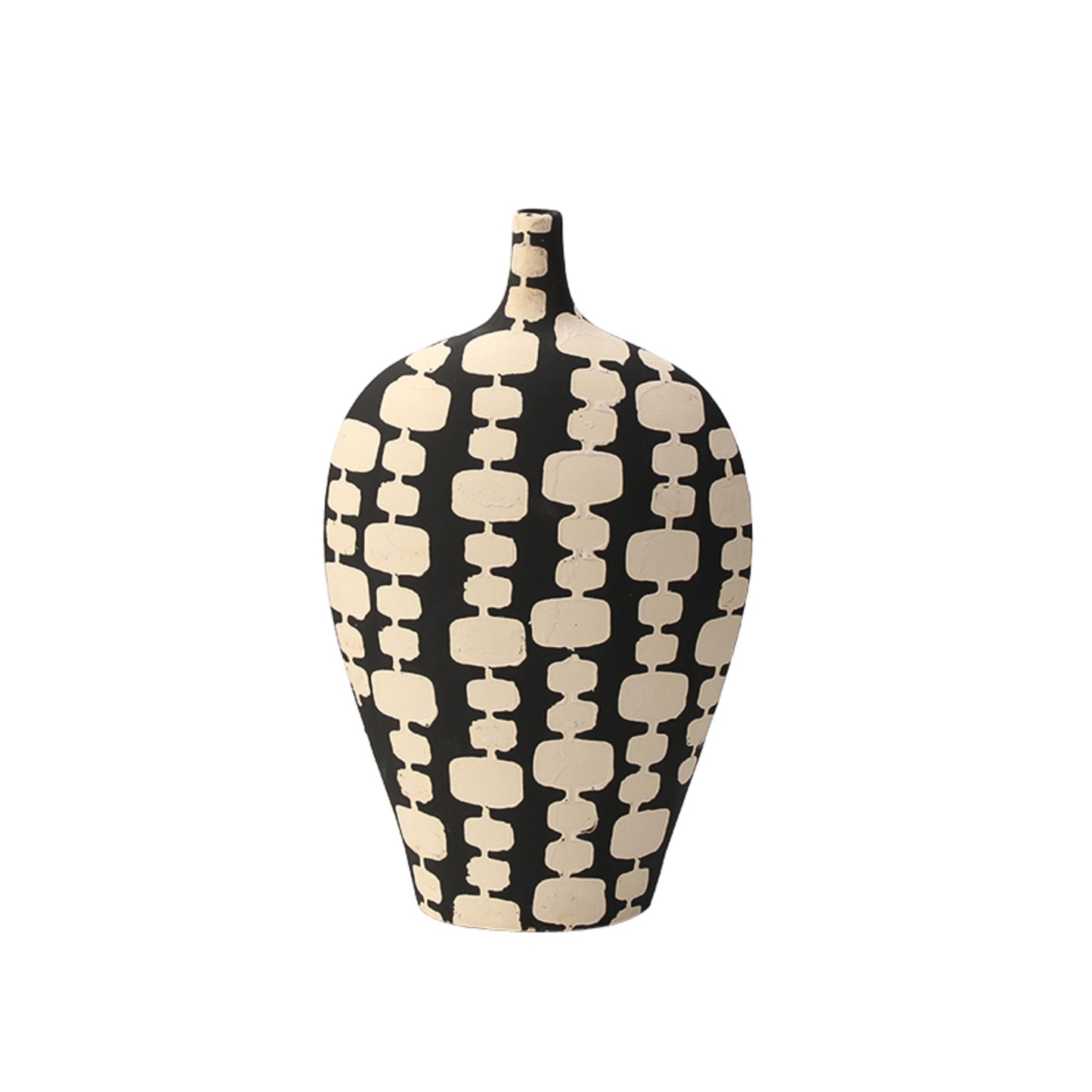 Black Narrow Vase