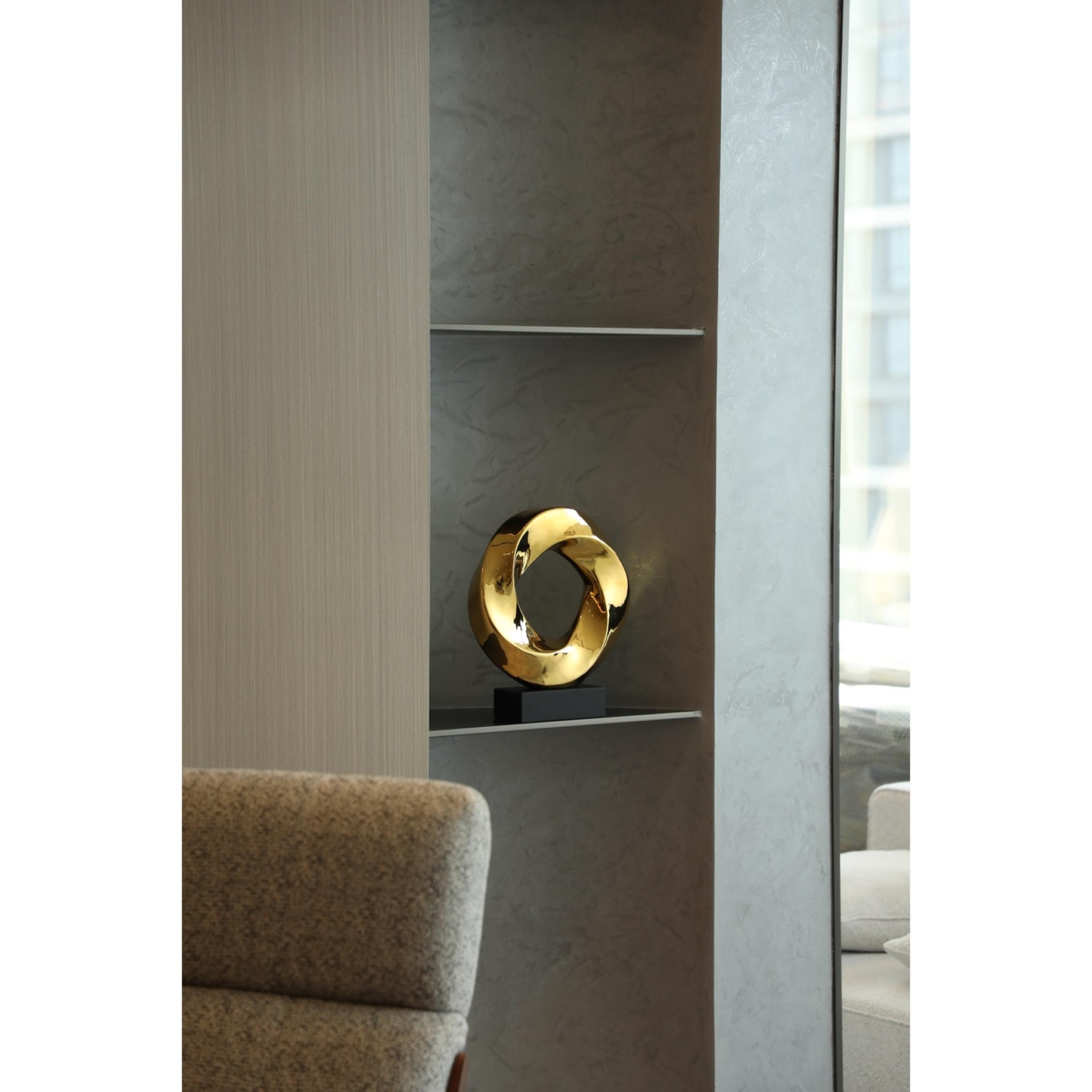 Gold Ring Ornament