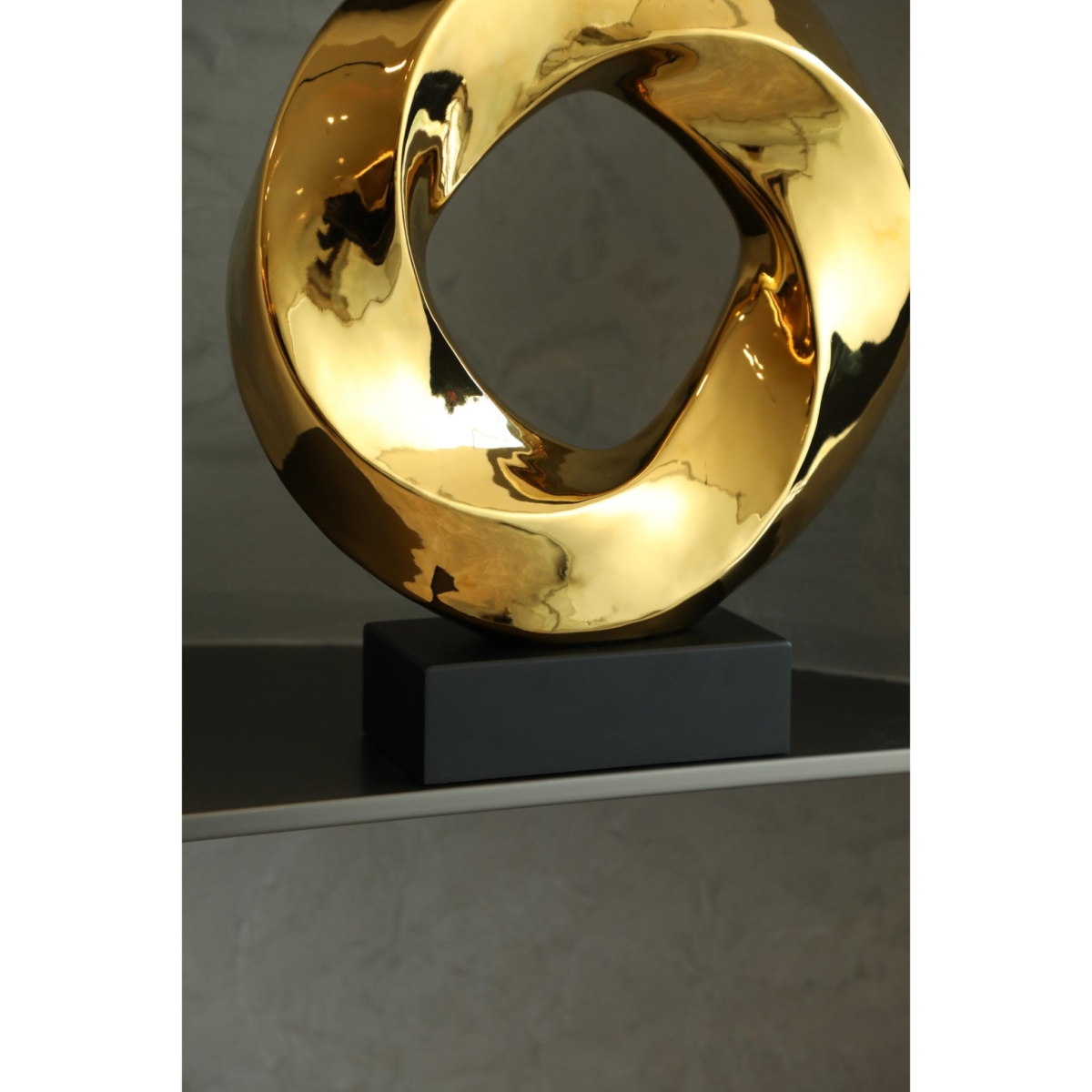 Gold Ring Ornament