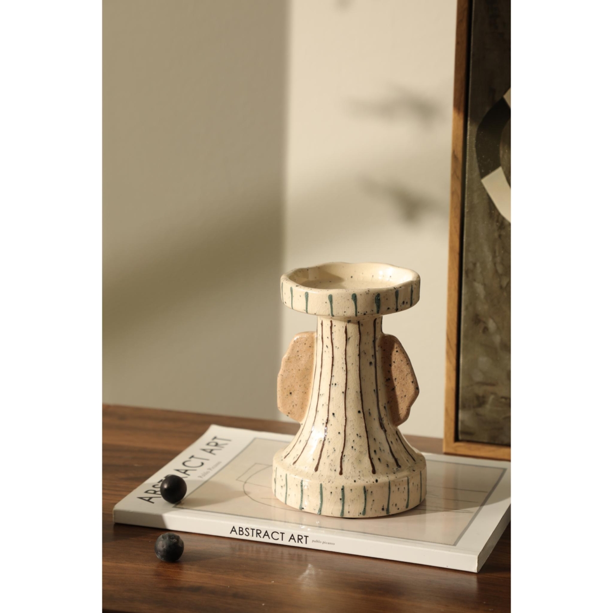 FF-D24109B-2.jpg Ceramic Double Ear Candle Holder