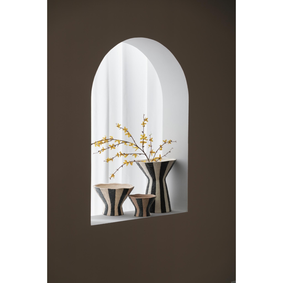 Black Line Vase A