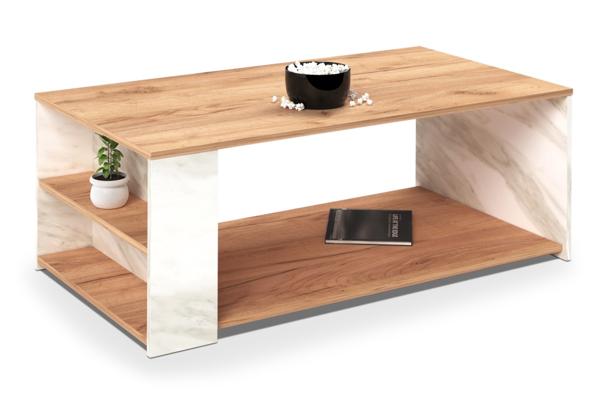 Coffee Table Gold Oak