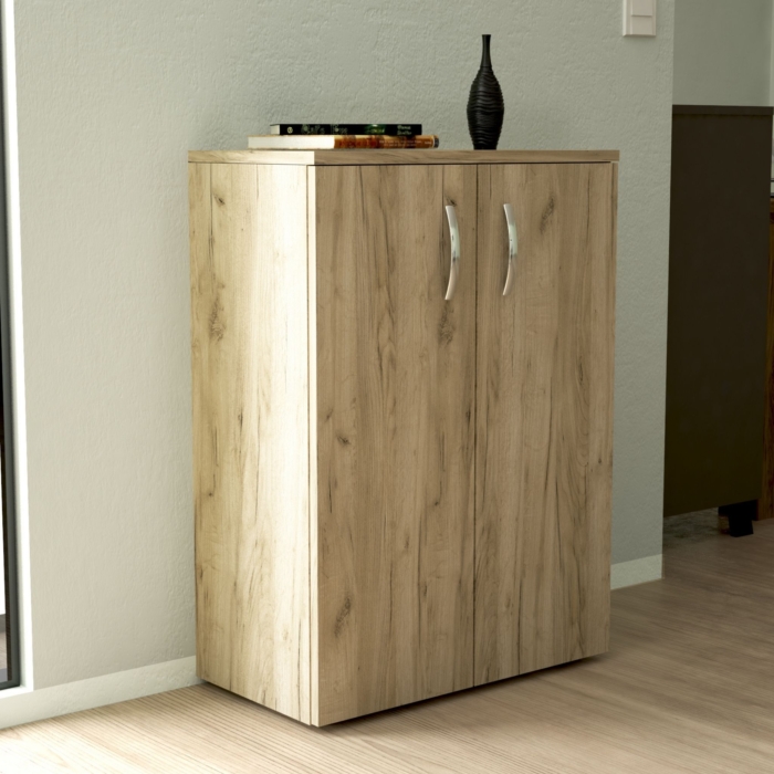 WADOO Grey Oak Effect Shoe Cabinet WADOO Grey Oak Effect Shoe Cabinet