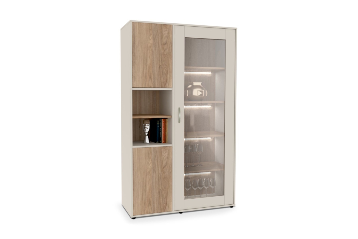 Cabinet Honey Oak+cashmere